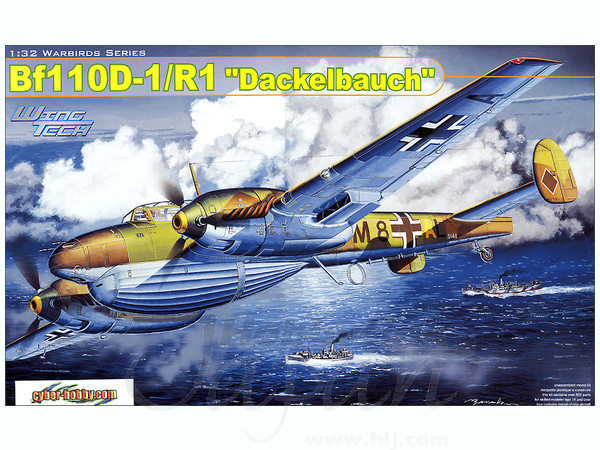 1/32 ドイツ空軍 Bf110 D-1/R1 Dackelbaunch