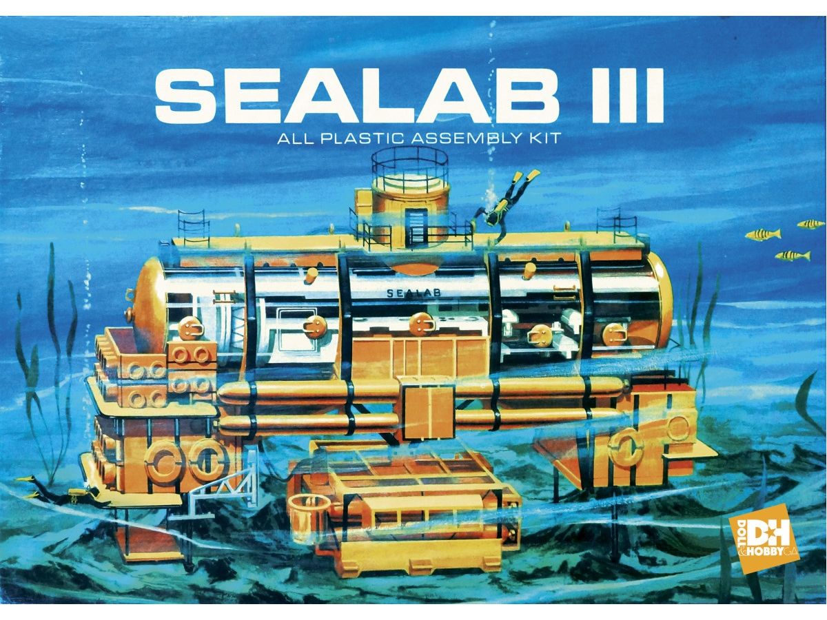 1/93 アメリカ海軍 海底居住実験計画 シーラブ III
