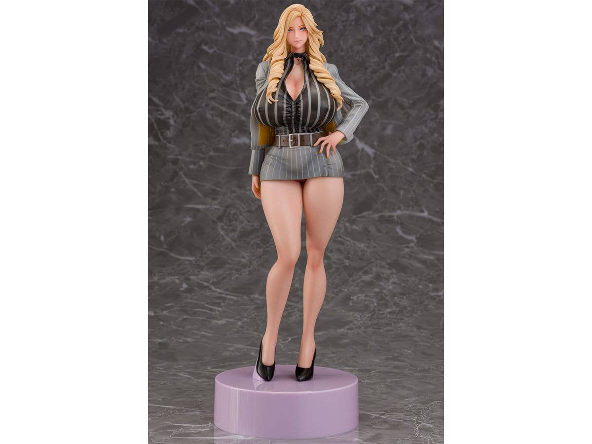 1/7 ギャル姉社長とハーレムオフィス 錦織 愛(グレースーツVer.)健全Ver.