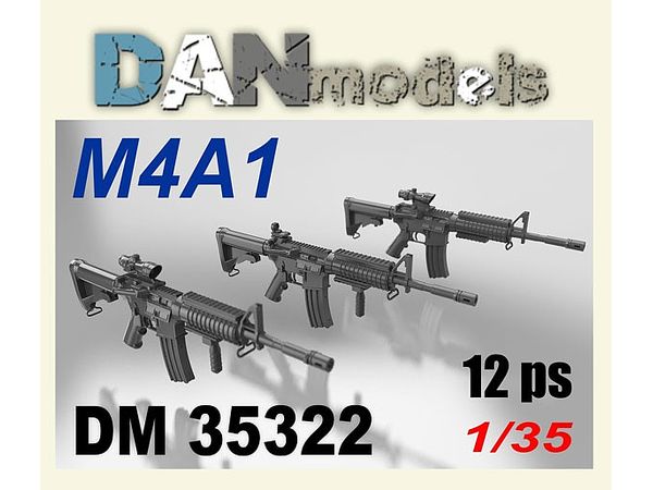 1/35 M4A1 カービン (3種 x 各4個入)