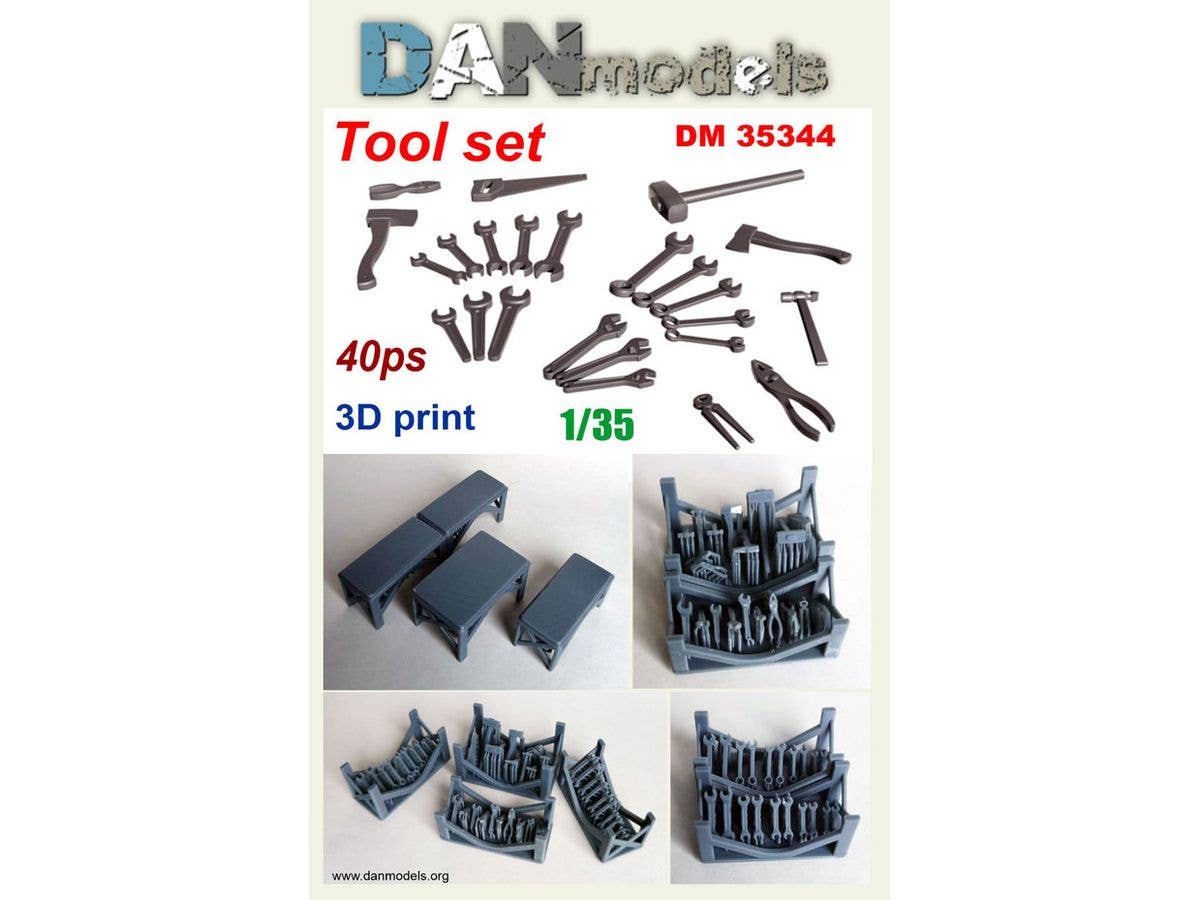 1/35 ツールセットw/作業台