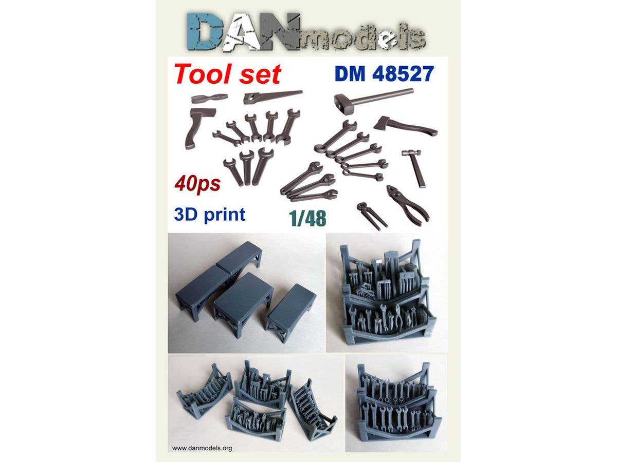 1/48 ツールセットw/作業台