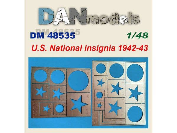 米軍機国籍マーク 1942年 - 1943年エッチングステンシル