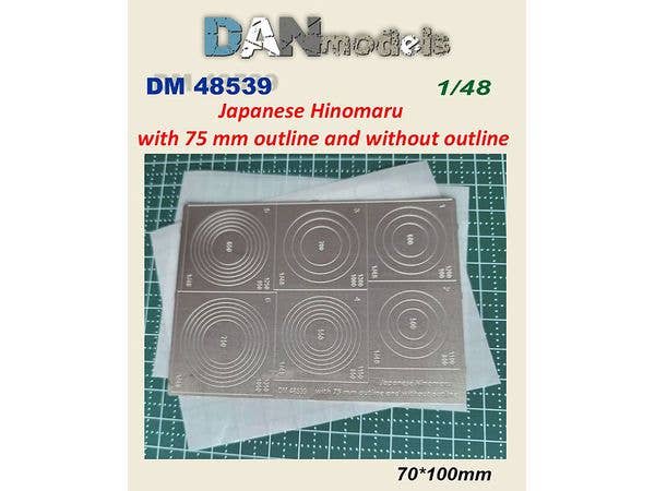 1/48 日の丸マスクカットガイド