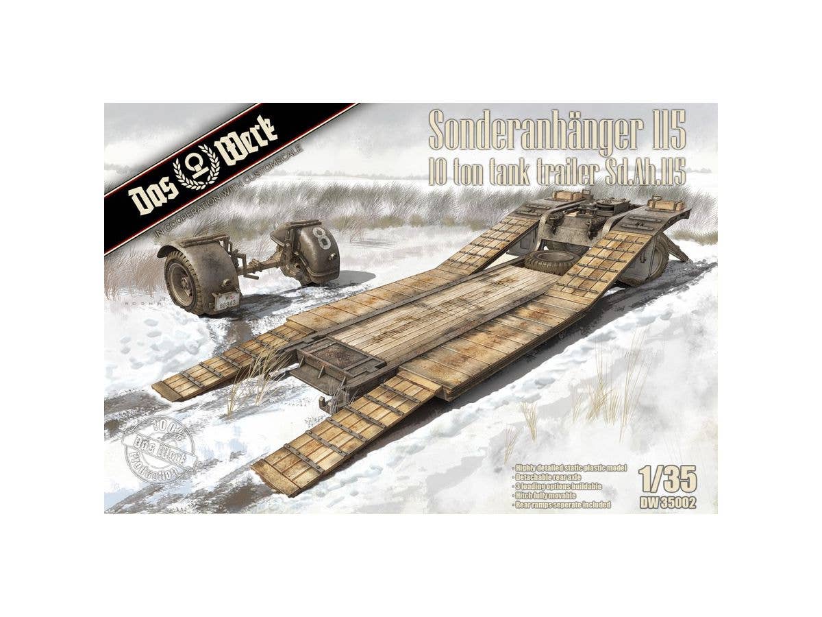 1/35 Sd.Ah.115 10t戦車トレーラー
