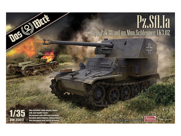 1/35 Pz.Sfl.Ia 5cm PaK 38 戦車駆逐車 VK3.02