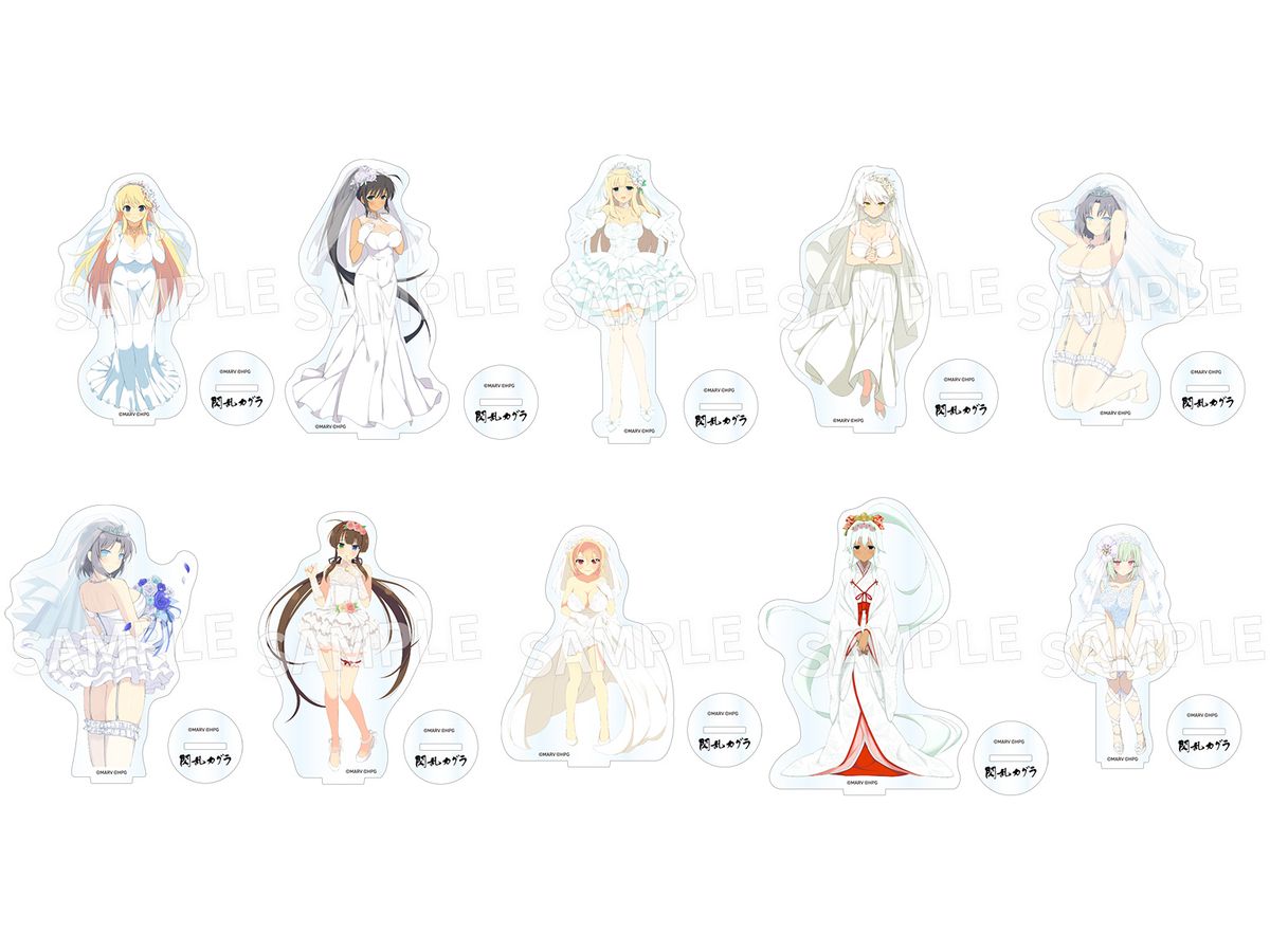 閃乱カグラ  アクリルフィギュア コレクション vol.2 1Box 10pcs
