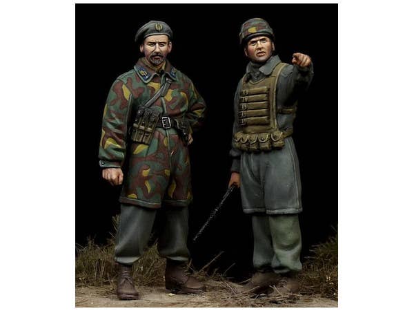 1/35 WW.II イタリア軍 第184落下傘師団 ネンボ 2体セット