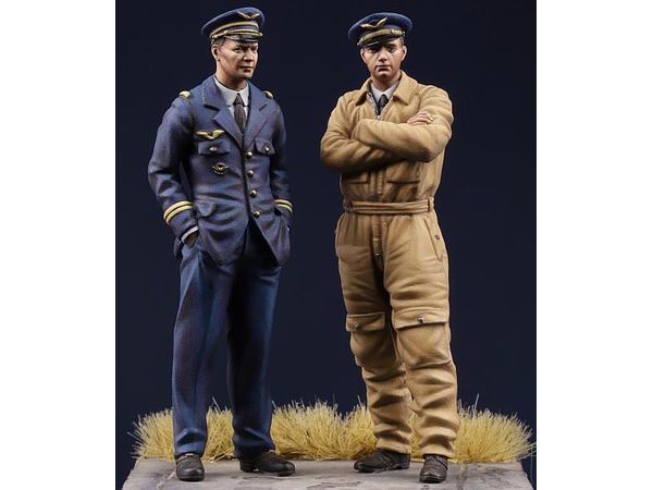 1/32 (54mm) WW.II フランス空軍パイロットセット