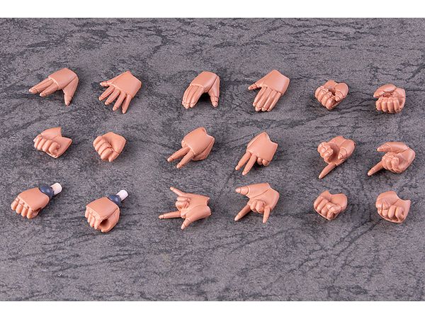 ポリニアン ハンドパーツセット(ブラウンフレッシュ)