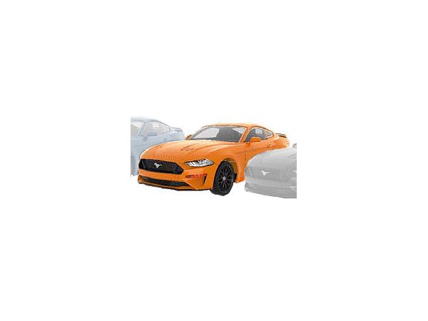 1/18 フォード マスタング GT 2019 左ハンドル オレンジ