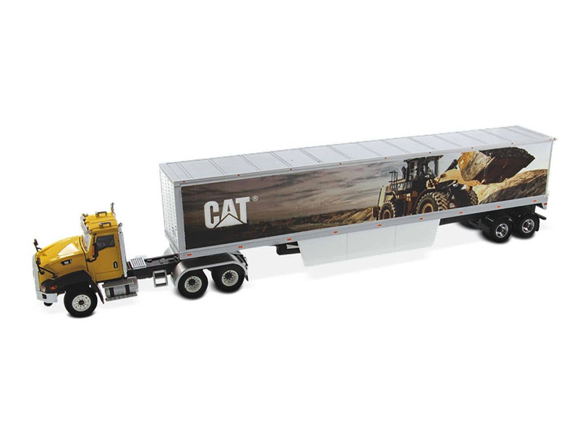 1/50 Cat CT660 トレーラーヘッド パネルトレーラー付き