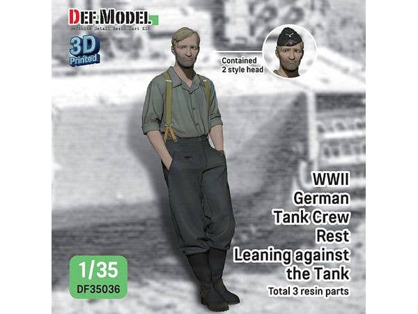 1/35 WWII ドイツ 休息中のタイガーI戦車兵 #2