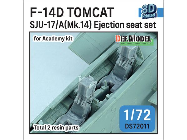 1/72 現用 アメリカ海軍 F-14Dトムキャット用 SJU-17/A(Mk.14)射出座席セット(アカデミー用 2個入)