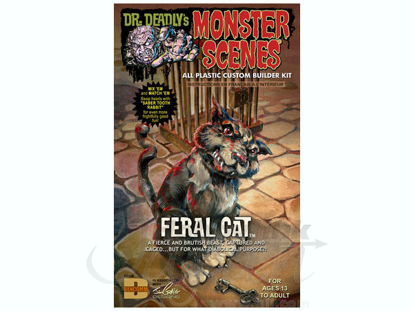 1/13 モンスターシーン Feral Cat (野良猫)