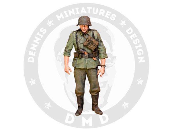1/35 WW.II ドイツ歩兵 グスタフ w/K98ライフル銃