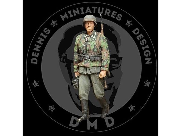 1/35 WW.II ドイツ武装親衛隊上等兵 ヴィリー w/機関銃三脚