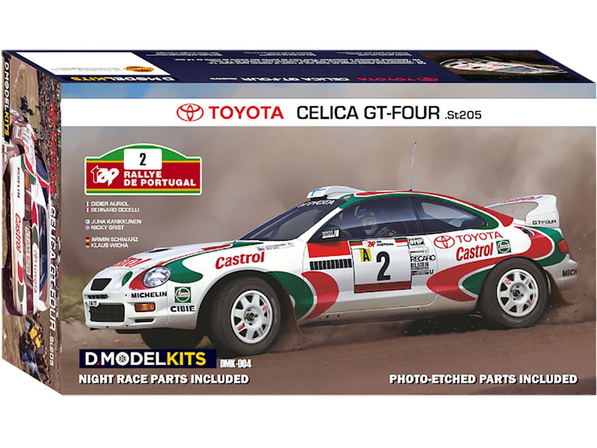安価 D.モデルキッツ 24 トヨタ セリカ GT-FOUR ST205 1995 ポルトガル ラリー プラモデル 