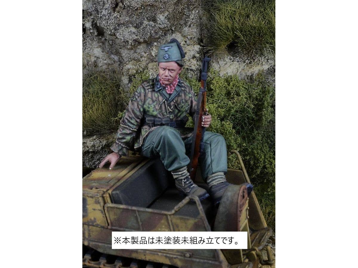 1/35 WWII ドイツ 第13SS武装山岳師団 ハンジャール ケッテンクラート乗員#1 1943-45年 (タミヤ用)
