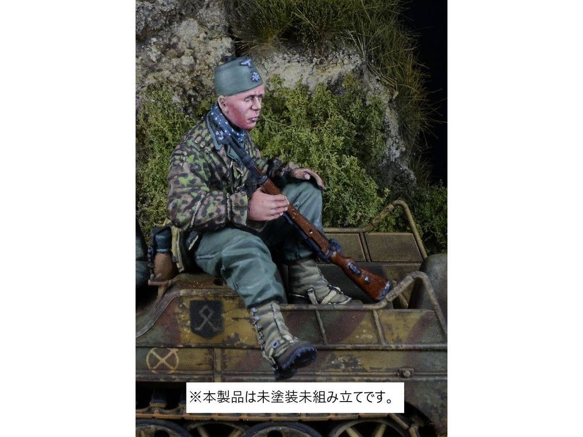 1/35 WWII ドイツ 第13SS武装山岳師団 ハンジャール ケッテンクラート乗員#2 1943-45年 (タミヤ用)