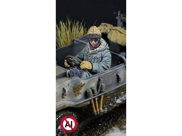 1/35 WWII ドイツ 武装SS シュビムワーゲン操縦手 1943-45年冬 (タミヤ用)