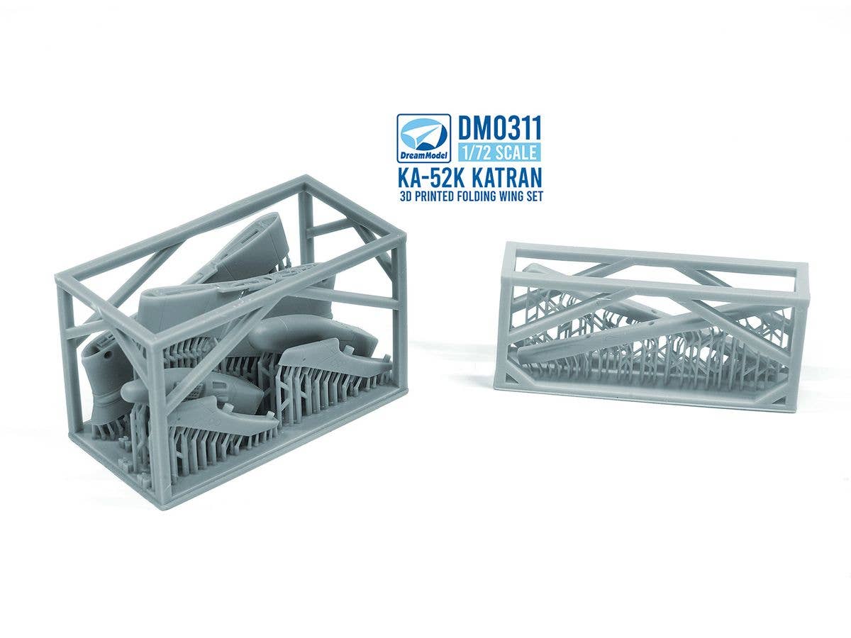 1/72 Ka-52K ''カトレン'' 折り畳み小翼 (ドリームモデル用)