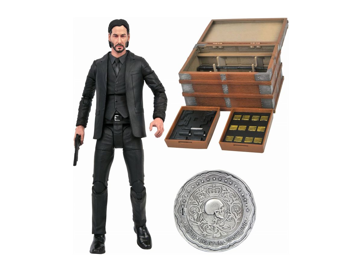 JOHN WICK/ ジョン・ウィック 7インチ アクションフィギュア DLX ボックスセット