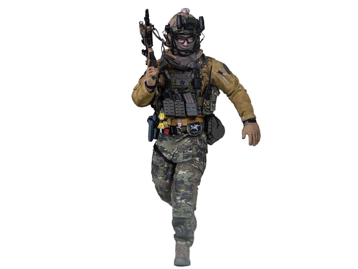 1/6 ダムトイ 香港警察SDU (スペシャル・デューティーズ・ユニット) アクションフィギュア