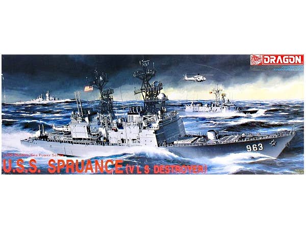 1/350 米海軍駆逐艦スプルーアンス