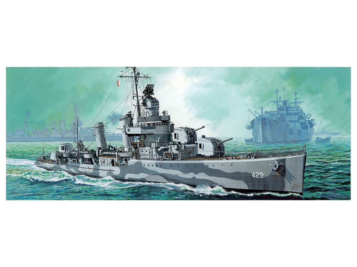 1/350 WW.II アメリカ海軍 グリーブス級 U.S.S.リヴァモア DD-429 1942