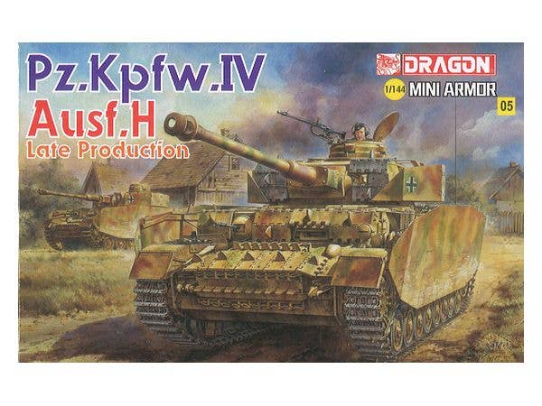 1/144 ドイツ軍 IV号戦車H型 後期生産型