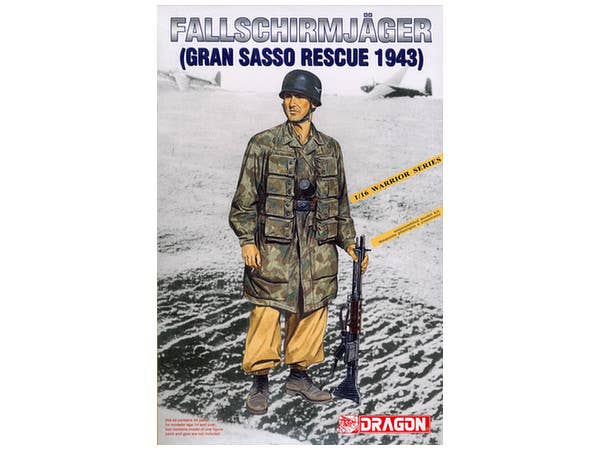 1/16 WWII ドイツ軍 降下猟兵 グラン・サッソ襲撃 1943