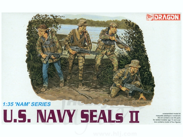 1/35 ベトナム戦争 アメリカ海軍 特殊部隊 ネイビーシールズ Part2