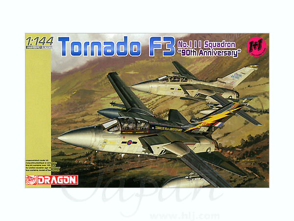 1/144 トーネードF3　No.11 RAF 結成90周年記念塗装