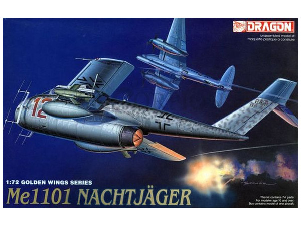 1/72 WWII ドイツ軍Me-1101 ナハトイェーガー
