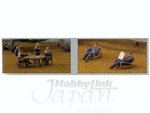 1/48 WW.II ドイツ空軍 パイロット&整備兵 フィギュアセット バトル・オブ・ブリテン