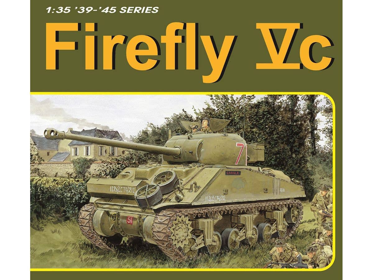1/35 WW.II イギリス軍 シャーマン ファイアフライ VC アルミ砲身/フィギュア/3Dプリントパーツ付属