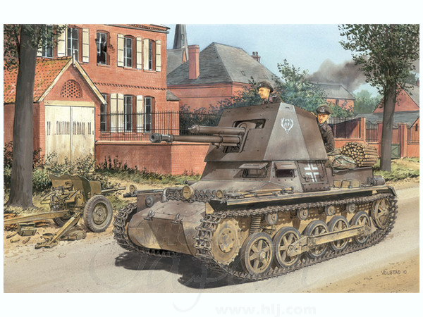 1/35 ドイツ I号戦車 4.7cm Pak(t) 対戦車自走砲 前期生産型