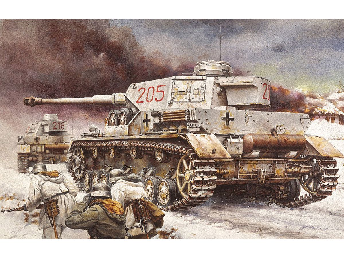 1/35 WW.II ドイツ軍 IV号戦車G型 LAH 第1SS装甲師団 ハリコフ1943 マジックトラック/アルミ砲身付属