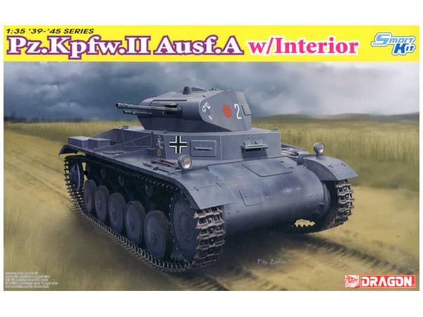 1/35 WW.II ドイツ軍 II号戦車A型 w/インテリアパーツ