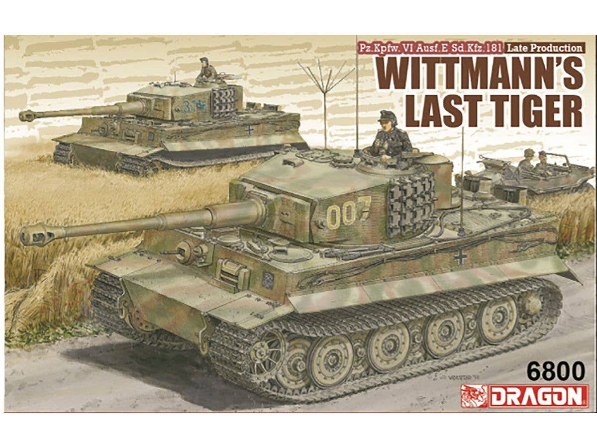 1/35 WW.II ドイツ軍 ティーガーI 後期生産型 ヴィットマン ラストティーガー マジックトラック/アルミ砲身/3Dプリントマズルブレーキ/戦車兵フィギュア付属 豪華仕様