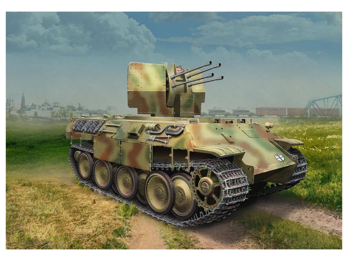 1/35 WW.II ドイツ軍 パンターD型 対空戦車 第653重戦車大隊