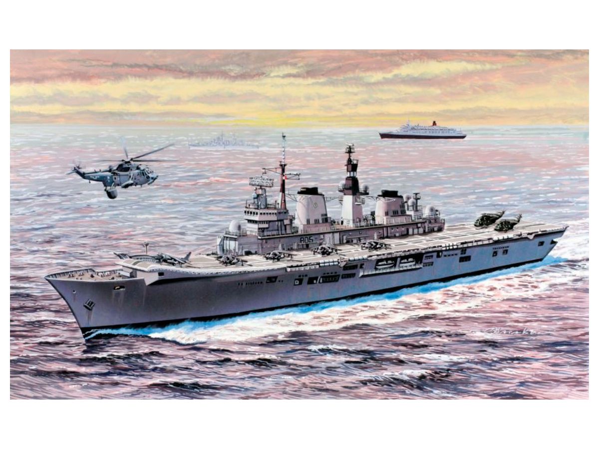 1/700 イギリス海軍 航空母艦 インヴィンシブル フォークランド紛争40周年記念