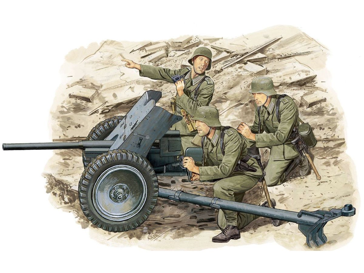 1/6 WW.II ドイツ軍 3.7cm対戦車砲 PaK35/36