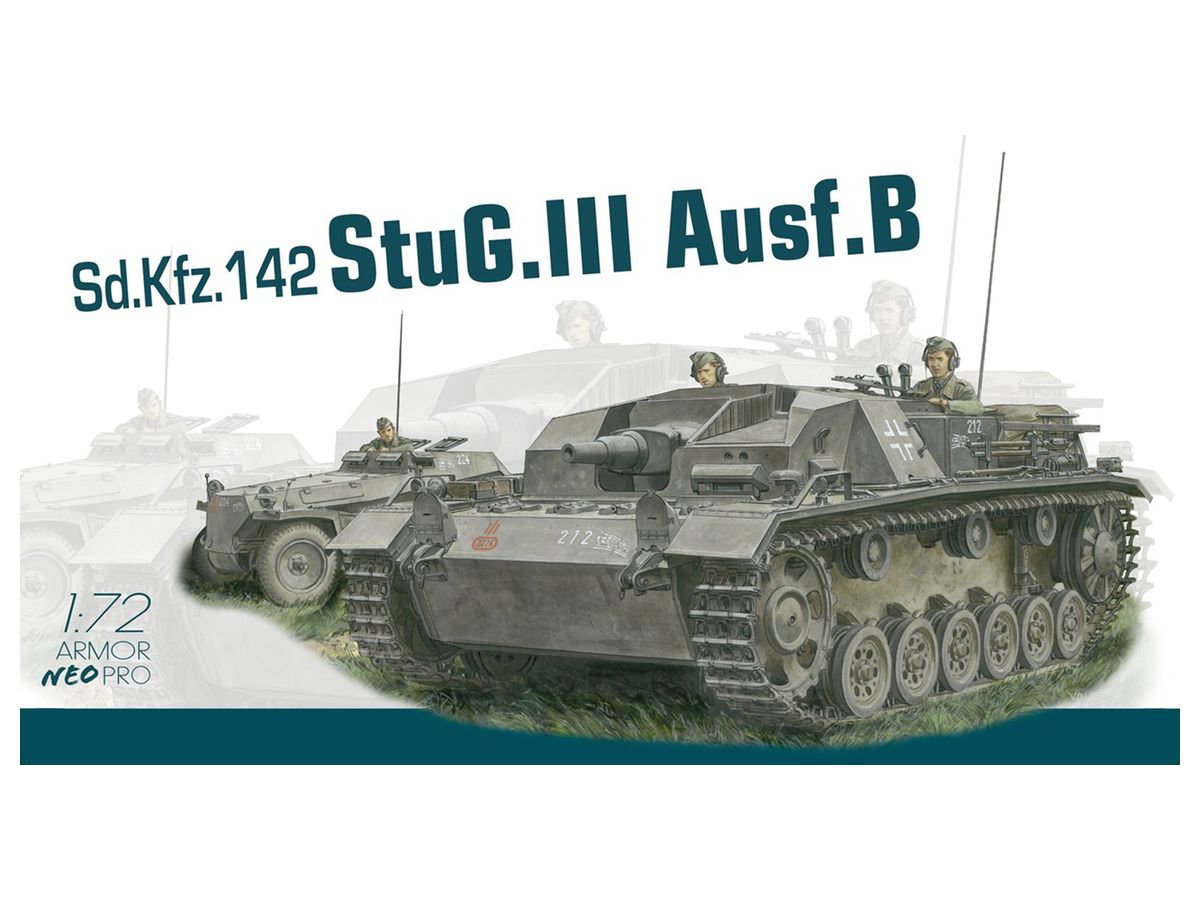 1/72 WW.II ドイツ軍 III号突撃砲B型 NEOトラック付属