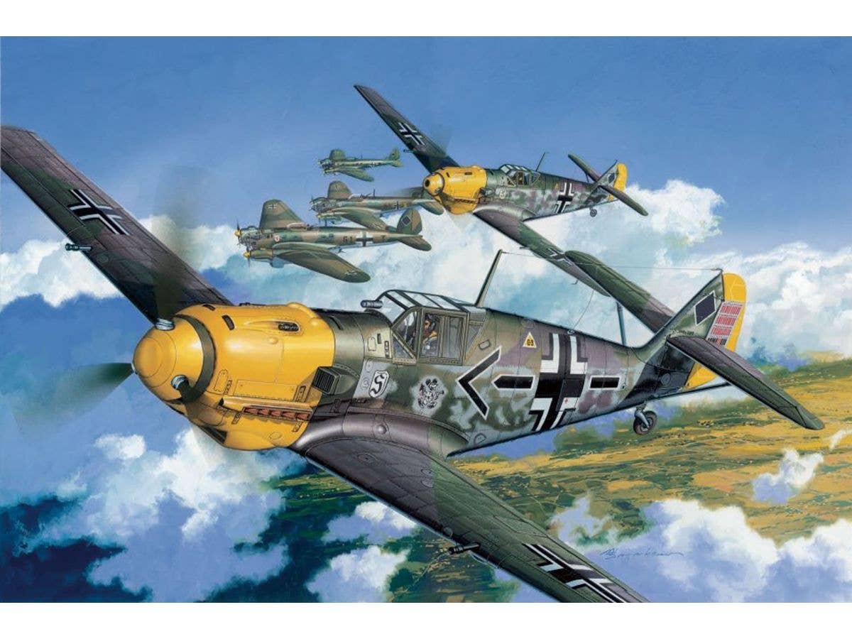 1/32 WW.II ドイツ空軍 メッサーシュミット Bf-109 E-4