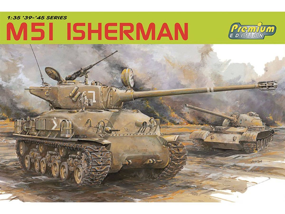 1/35 イスラエル国防軍 M51 スーパーシャーマン アルミ砲身/3Dプリントマズルブレーキ付属 豪華仕様