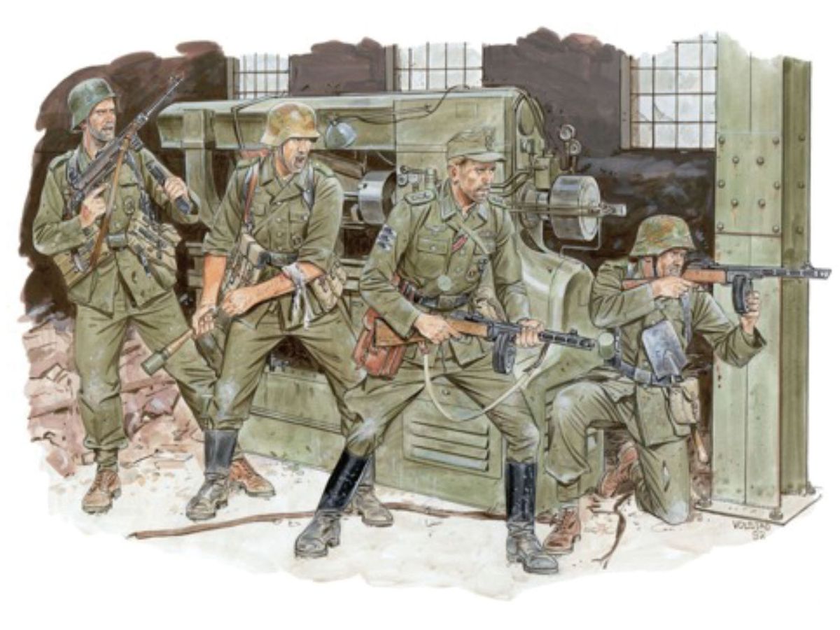 1/35 WW.II ドイツ軍 クロス・オブ・アイアン 東部戦線1944