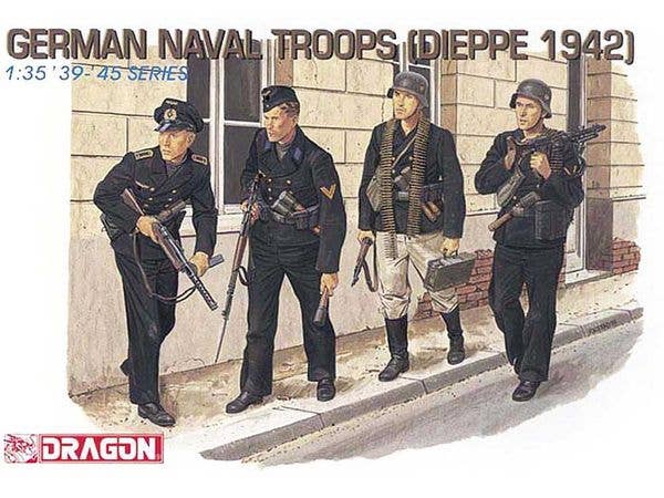 1/35 WW.II ドイツ海軍野戦部隊 ディエップ1942
