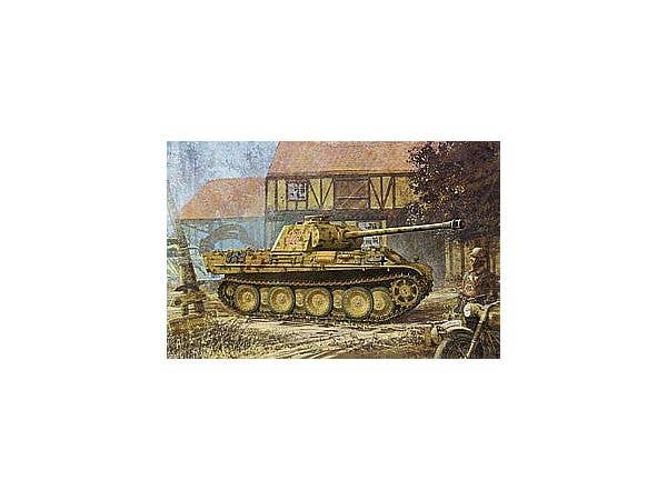 1/35 WW.II ドイツ軍 Sd.Kfz.171 パンターG型 ツィンメリットコーティング仕様 マジックトラック/アルミ砲身/3Dプリントマズルブレーキ付属